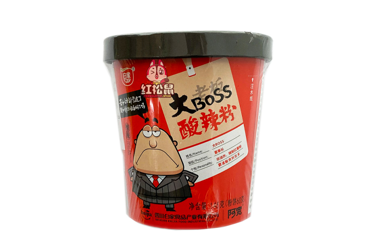 AKUAN'S BIG BOSS SOUR SPICY NOODLE 145G